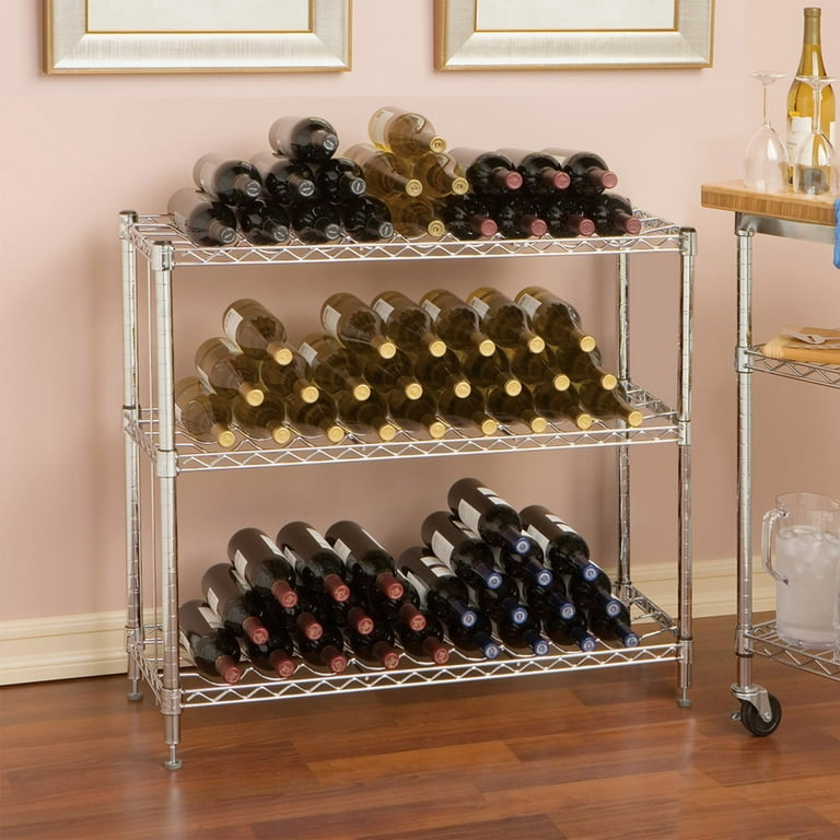 Seville classics best sale wine rack