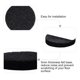 thumbnail image 4 of 100pcs Almohadillas de Fieltro para Muebles Redondas 1 1/4" Antideslizantes Reducen el Ruido Almohadilla para Patas de Sillas Negras, 4 of 7