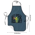 thumbnail image 3 of Black by Popular Demand Apron,Black History Month Gift for Black Women,Waterproof Chef Apron with Pocket,Inspirational Gift for Kitchen Cooking BBQ,Melanin Gifts, 3 of 9