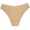 Light Yellow, variant on Women's Seamless Cheeky No Show Underwear Soft Ribbed Invisible Panties Wave Edge Briefs Light Yellow S