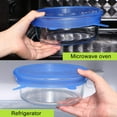 thumbnail image 4 of Silicone Stretch Lids,12-Pack Of Various Sizes ,Reusable, Durable And Expandable To Fit Various Size And Shape Of Containers As Seen On Tv,Keeping Food Fresh, Dishwasher And Freeze, 4 of 5