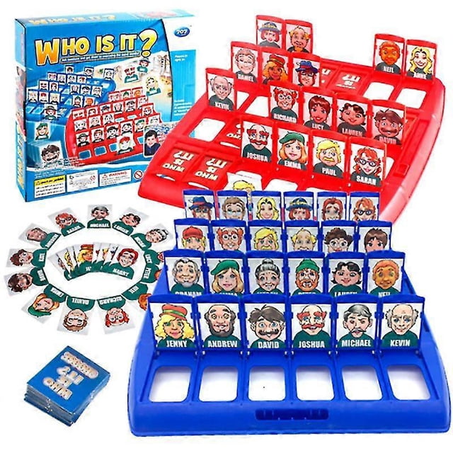 Family Guessing Games Who Is It Classic Board Game Toys Memory Training 26-27s