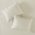 thumbnail image 3 of 3 Piece Reversible Scalloped Edge Quilt Queen Comforter Set Cream King, 3 of 9