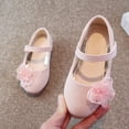 thumbnail image 2 of Otqutp Toddler Soft Bottom Shoes&nbsp; Toddler Little Child Girls Shoes Princess Shoes Dance Shoes Sweet Flower Soft Soled Single Shoes Flat Shoes, 2 of 8