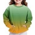 thumbnail image 5 of Erwazi Kids Athletic Sweatshirts with Pockets Boys Girls Casual Long Sleeve No Hoodies Sweatshirt Soft Warm Fall Winter Trendy Pullover Tops, 5 of 6