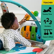 Baby Einstein Kickin Tunes 4-in-1 Infant Baby Activity Gym & Tummy Time Play Mat with Piano, 0-36 Months, Multicolor