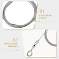 thumbnail image 4 of WHAMVOX Kit de Suspension pour Cadre Photo 2 Pcs en Acier Inoxydable, 4 of 7