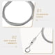 thumbnail image 4 of 2 colgadores de riel para cuadros, cable para colgar marcos de fotos, alambres para colgar rieles de cuadros, 4 of 6