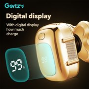 GERTZY Men's Electric Bald Shaver & Beard Trimmer - USB Rechargeable Hair Clipper with Magnetic Suction Blade for Effortless Grooming