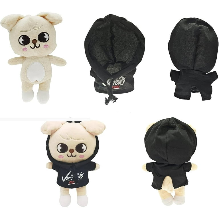 ぬいぐるみ Stray Kids - Stray Kids SKZOO 10CM PLUSH WolfChan Stray Kids Skzoo Bang Chan Wolf Chan Official Plush Doll