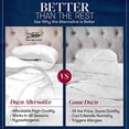 thumbnail image 3 of Becky Cameron 1600 Series Goose Down Comforter, Full/Queen Size, Pure White, 3 of 6