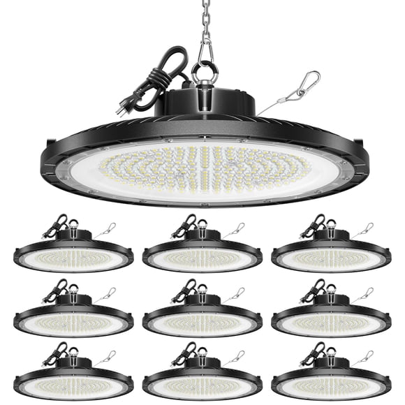 Lámpara LED de gran altura ONLYLUX UFO, 150 W, 5000 K, 22500 LM, paquete de 10