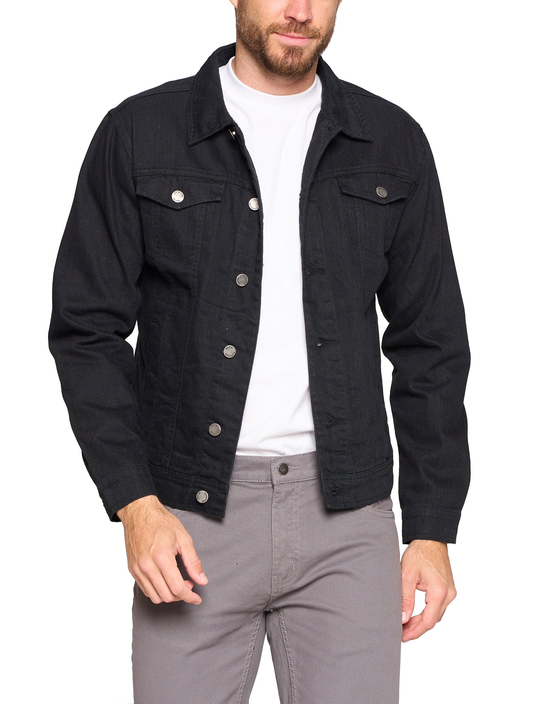 Red Label Faded Red Denim Jacket Red Label Mens Premium Casual