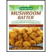 Concord Foods, Mushroom Batter, Tempura Style (Pack of 4)
