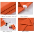 thumbnail image 3 of Washranp Sleeping Bag,Lightweight Solid Color Soft Waterproof Foldable Travel Sheet with Pillowcase for Camping Backpacking Hiking, 3 of 3