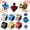 B003- Gold, variant on Mini Rotating Squeeze Cube, Squeeze Toys, Relaxation Relief Items, Desk Squeeze Toys, Adhd Squeeze Toys, Vibrant Multicolor 1X1X1 Inch Stainless Steel Square Spinner, Compact