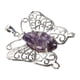 thumbnail image 2 of Colgante de mariposa, joyería, manualidades, bricolaje, decoración elegante y con estilo. Púrpura, 2 of 8