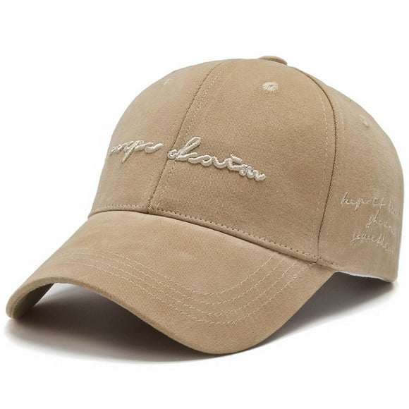 Pavied Baseball Cap Trucker Hat New Summer Outdoor Unisex Mesh Patchwork Baseball Cap Sun Hat Baseball Caps Snapback Hats Running Hat Khaki One Size