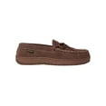 thumbnail image 2 of Old Friend Men's Washington Acrylic Fleece Loafer Moccasin 588160 (Chocolate 11), 2 of 3