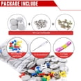 thumbnail image 3 of 60 Pcs Car Roof Repair Rivets Sagging Headliner Fix Repair Pins Snap Rivet, 3 of 10