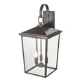 thumbnail image 4 of 2974-PBZ Millennium Lighting Fetterton - 3 Light Outdoor Wall Sconce-23.5 Inch Tall and 11 Inch Wide-Powder Coated Bronze Finish, 4 of 7