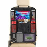 Donepart Car Seat Organizer, 24 x 16in Backseat Storage Bag Waterproof with 10" Tablet Holder & 9 Pockets (1 PCS)