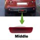thumbnail image 3 of For Nissan Dualis Qashqai J10 2008 2009 2010 2011 2012 2013 2014 2015 Auto Rear Bumper Reflector Fog Light Fog Lamp Accessories, 3 of 5