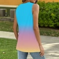thumbnail image 3 of Womens Tank Tops Eyelet Loose Casual Summer Tops Crew Neck Basic Sleeveless Shirts Trendy 2026 Ombre Tie Dye Shirts, 3 of 5