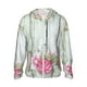thumbnail image 1 of Fotbe Vintage Wood with Floral Chaqueta con Protección Solar UPF 50+ para Hombre y Mujer, Camisa con Capucha y Bolsillos-Small, 1 of 7