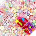 thumbnail image 4 of Kids Jewelry Making Clay Beads Kit - Colorful Letter and Smiley Face Polymer Clay Beads Set, 4 of 4