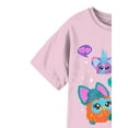 thumbnail image 2 of Furby Besties Girls Short Sleeve Graphic T-Shirt, Sizes 4-16, 2 of 3