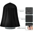 thumbnail image 3 of Outdoor Garden Fountain Dustproof Cover Heavy Duty Waterproof Durable Bird Bath Cover Fountain Cover With Locking Drawstring Protective Cover For Wint, 3 of 5