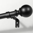 thumbnail image 1 of Curtain Rods for Windows to Adjustable Heavy Duty Wrap Around Curtain Rod Outdoor Indoor Room Divider Modern Drapery Pole ”, 1 of 8