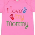 thumbnail image 4 of Inktastic I Love My Mommy Handprints Boys or Girls Baby Bodysuit, 4 of 5