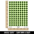thumbnail image 2 of Clever Raven Head 200+ Round Stickers - Light Green - Matte Finish - 0.50" Size, 2 of 3