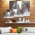 thumbnail image 3 of Winter Scenery in Trentino Alto Adige - Large Forest Canvas Art Print, 3 of 4