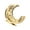 gold, variant on Ornamental Metal Crescents Fruit Tray Handcrafted Florals Elegant Serving Dish For Kitchen Dining Table Decoration