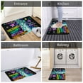 thumbnail image 5 of Picia New York City Pattern Flannel Doormat – 16x24 Inch Non-Slip Indoor Mat, Absorbent & Quick-Dry Rug for Entryway, Bathroom, Kitchen, and Bedroom, Machine Washable, 5 of 7