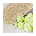 thumbnail image 4 of Women Wooden Fan Folding Hand Fan Wooden Fan with Bag Gold Fan for Favors Fan Bridal Favor for Parties Wedding, 4 of 5