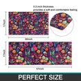 thumbnail image 7 of Pioneer Flower Floral Print Pattern Kitchen Rugs Sets Of 2,Anti Fatigue Kitchen Mat Rugs Non Slip Washable,Decorative Kitchen Floor Mats for Kitchen,Sink,Laundry,17"x30"+17"x47", 7 of 7