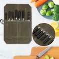 thumbnail image 2 of Rollo de cuchillos, bolsa de rollo de cuchillos de Chef, estuche de almacenamiento de cuchillos de cocina, Protector de herramientas de Chef, bolsas de cuchillos culinarios, bolsa de rollo d, 2 of 5