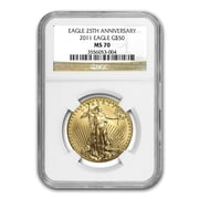 2011 1 oz American Gold Eagle MS-70 NGC