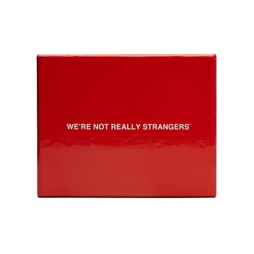 We're Not Really Strangers, an Interactive Adult Card Game and Icebreaker, 150 Cards, for 2 to 6 People