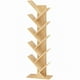 thumbnail image 1 of Bookshelf SHEEPAM - Estantería con forma de árbol (10 niveles), madera natural, 1 of 9