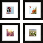 Craig Frames 8x8 Black Picture Frame, Smartphone Collection, Single