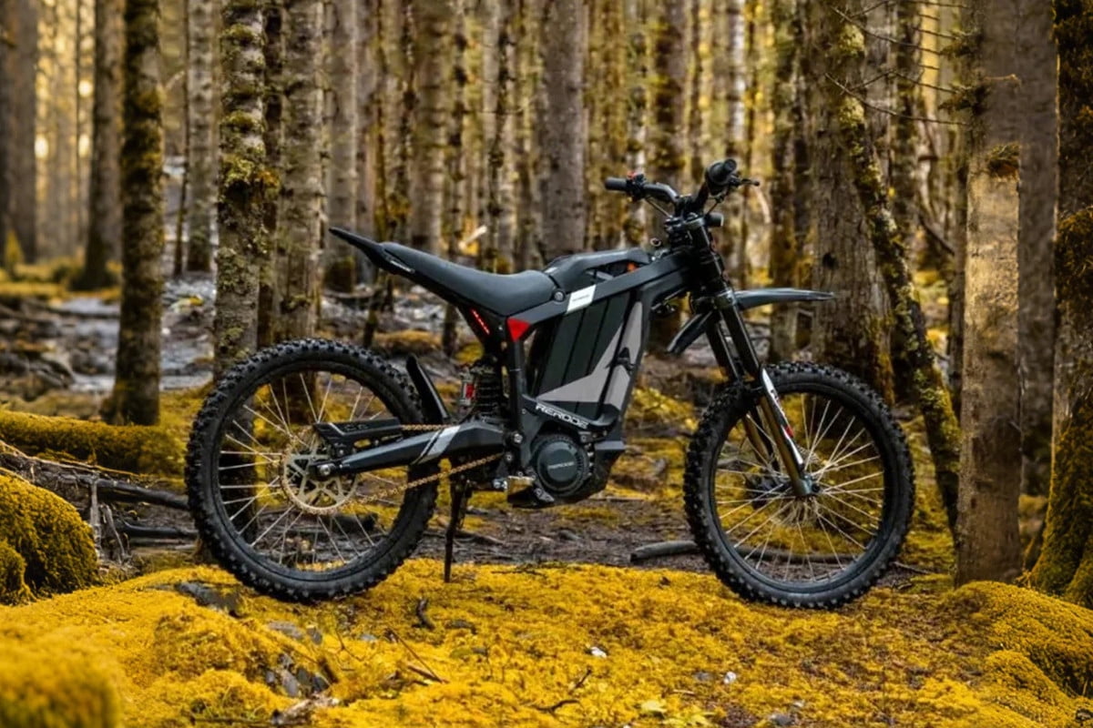 72V 8000W RERODE R1 Brushless Motor Middrive Ebike,35Ah Rerode R1 Electric Dirt Bike,440NM Electric Motorcycle, E Moto 53MPH 75 Miles Long Range Full Shock Absorption