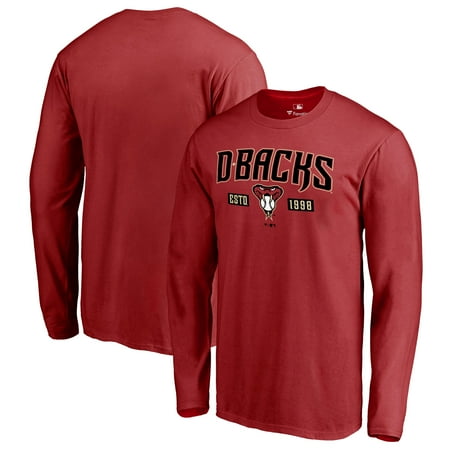 Snakeskin Baseball - Arizona Diamondbacks Fanatics Branded Hometown Collection Snakeskin Long Sleeve T-Shirt - Red