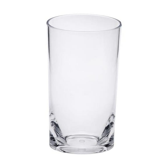 Oval Halo 15 oz HB Tumbler, Clear - Set of 4