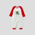 thumbnail image 5 of Bigfoot Family Matching Christmas Pajamas with Red Plaid Pants and Festive Holiday Design, Sizes NB to 6XL with Pet Outfit, 5 of 7
