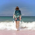 thumbnail image 6 of PHYHOO Flower Sand Free Microfiber Beach Towel Lightweight Oversized Quick Dry for Kids &amp; Adults for Swimming, Pool, Camping, Yoga, Traveling Essentials 30x60in, 6 of 8